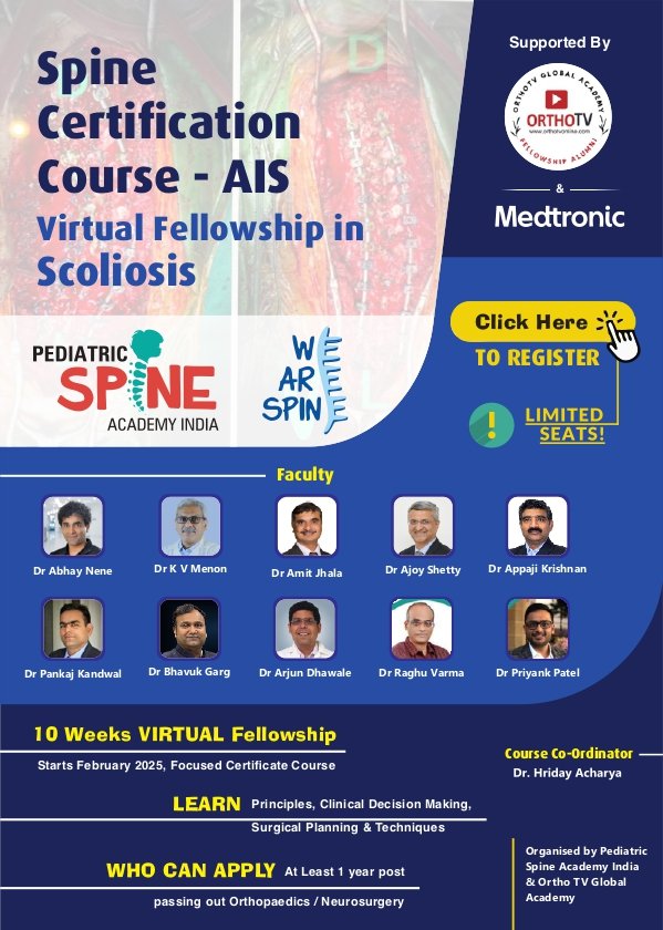 Spine Certificate Course - AIS image